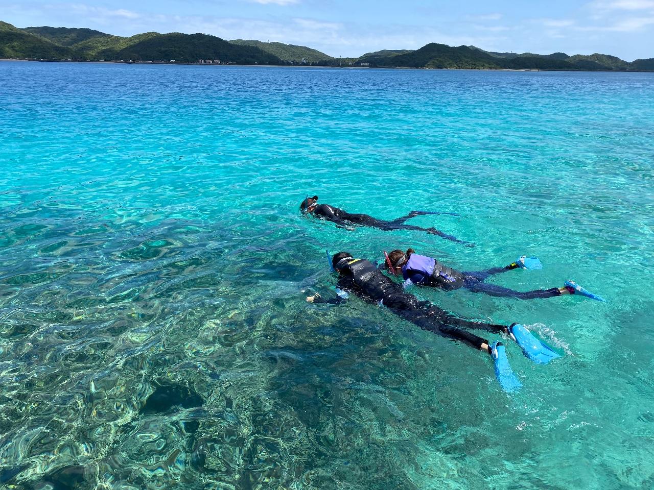 透明度の良い日は、空に浮いている感じ?