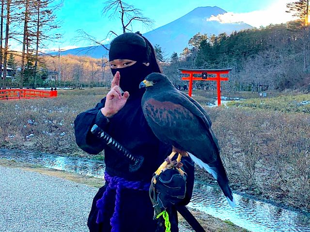 忍者の先生こと忍者マスターで御座る!!