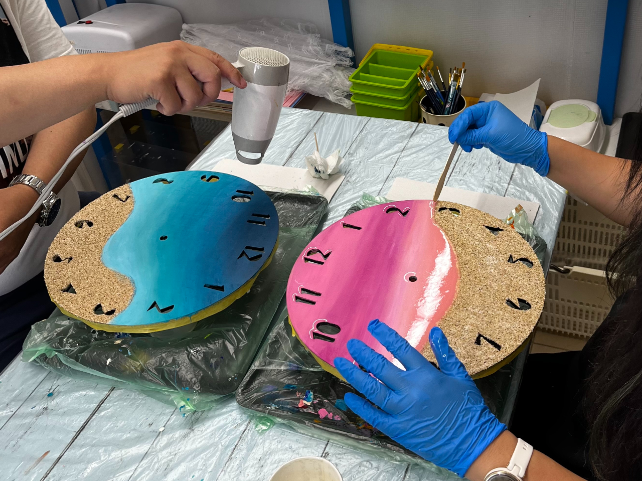 自分だけのオリジナル時計が作れます