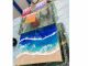 話題の波アート体験!同じものは作れません。自分だけの海をお持ち帰りください♪