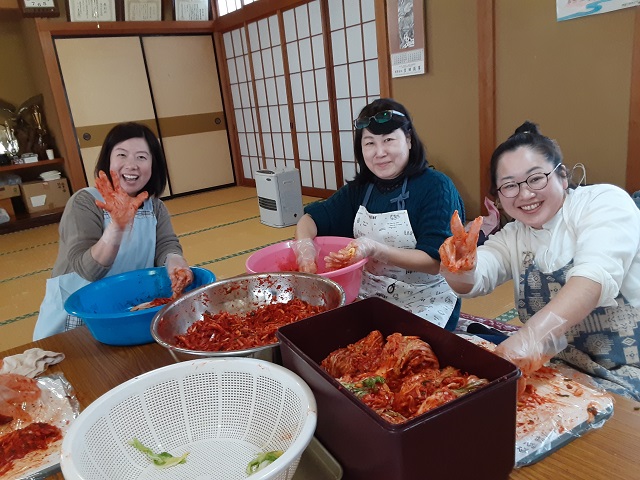 秦野 本格キムチ作り 韓国ランチ 添加物 化学調味料は一切なし 加賀屋 じゃらん遊び体験