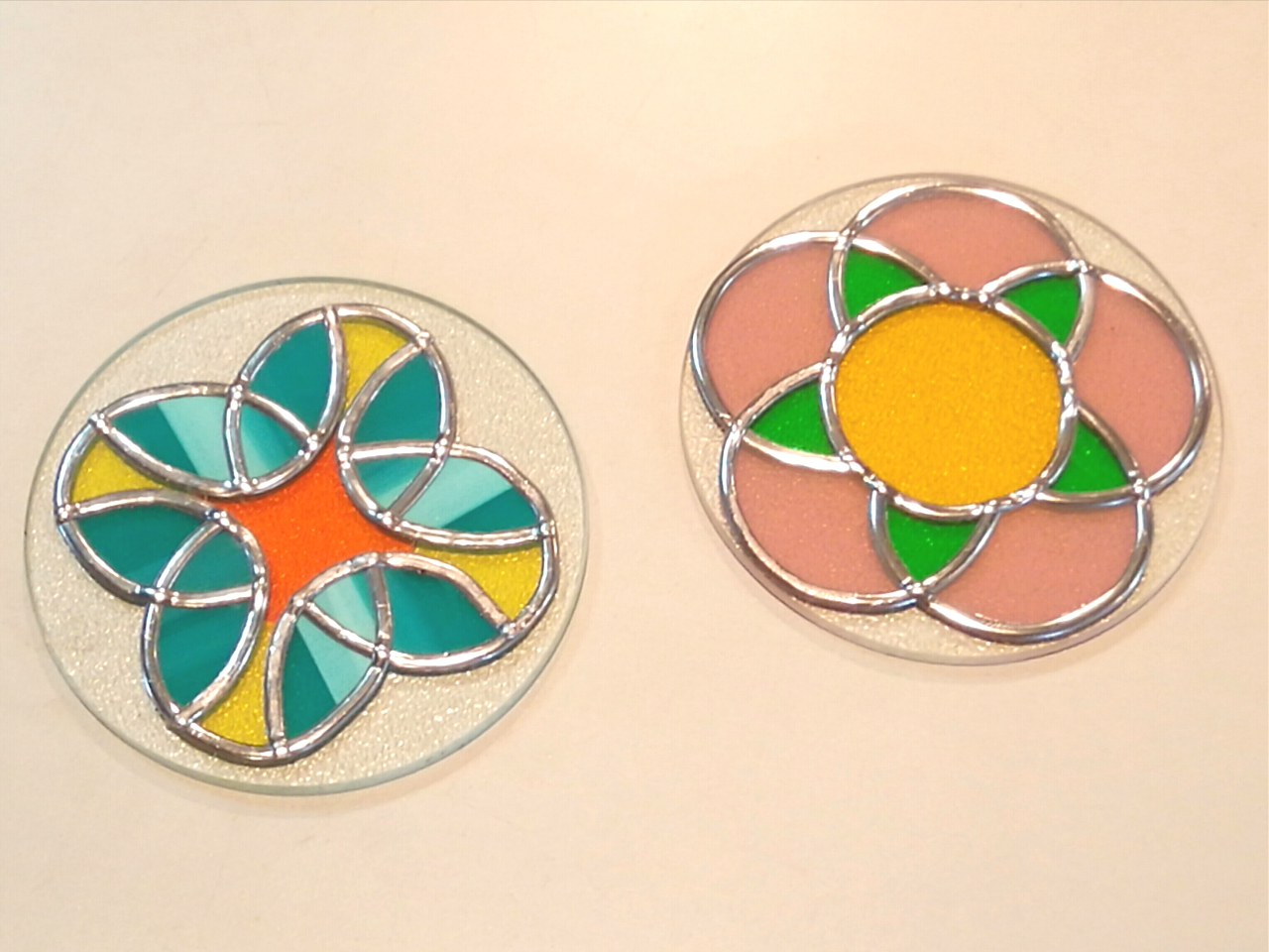 グラスアート ガラスコースター作り 2個組 アトリエmyステップ じゃらん遊び体験 グラスアート ガラスコースター作り 2個組 アトリエmyステップ じゃらん遊び体験