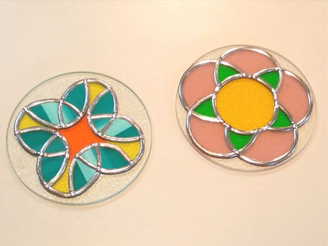 グラスアート ガラスコースター作り 2個組 アトリエmyステップ じゃらん遊び体験 グラスアート ガラスコースター作り 2個組 アトリエmyステップ じゃらん遊び体験