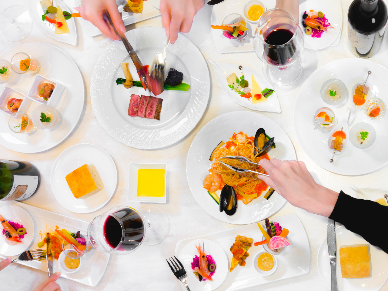 アンティパストディナー “La Luce(ラ・ルーチェ)~バルスタイル”