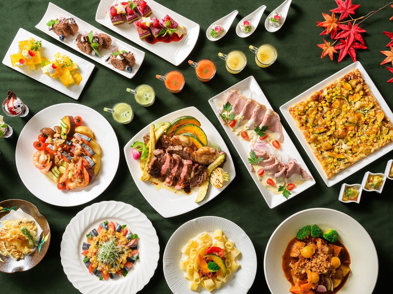 【ランチブッフェ】当ホテルの料理人たちが贈る Buffet de saison ...