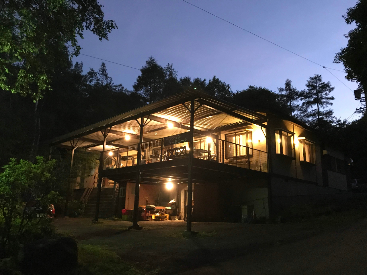 日帰りbbq 屋根付きデッキ 禁煙 で雨天もok 食材のみの持ち込みでok ペンション ハーモニー じゃらん遊び体験