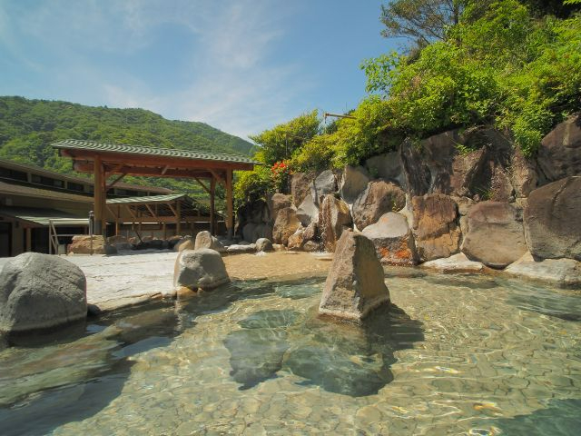 女性用露天風呂