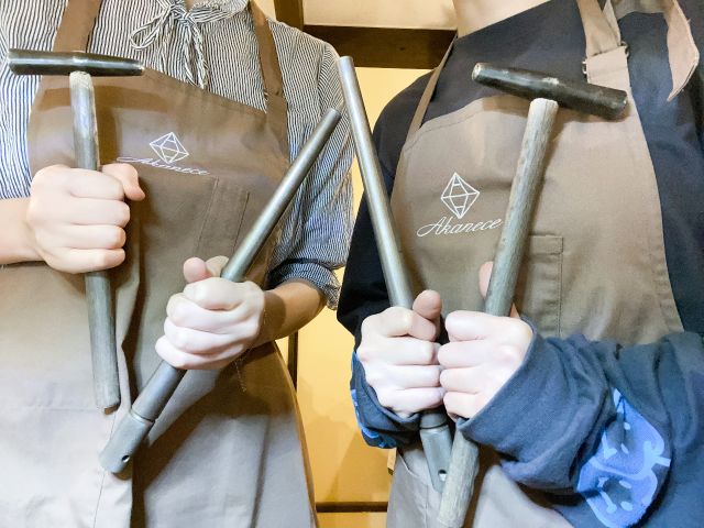 カップルさん、お友達、ご家族の方と一緒にリングづくり♪