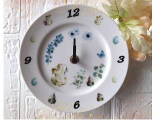 数字の代わりにウサギさんで代替。可愛いですね