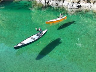 カナディアンカヌーで広大な仁淀ブルーを感じよう!