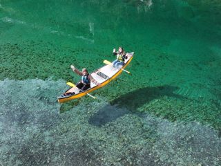 カナディアンカヌーで広大な仁淀ブルーを感じよう!