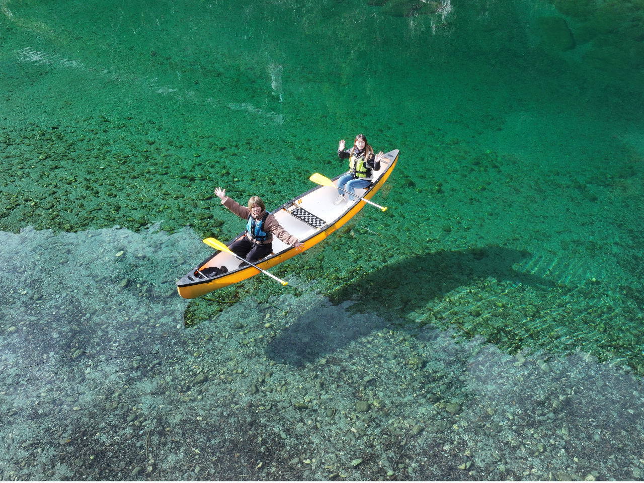 NOC仁淀川アウトドアセンター】「カナディアンカヌー」全部付き定番