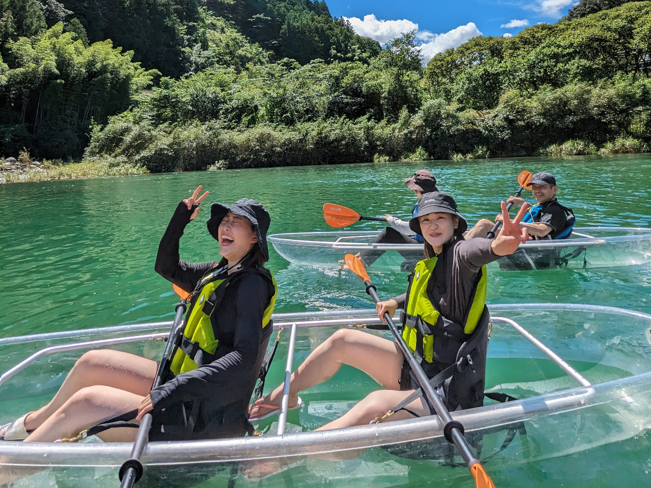 学割プランでさらにお得！】最上流域で仁淀ブルーを堪能！クリスタル