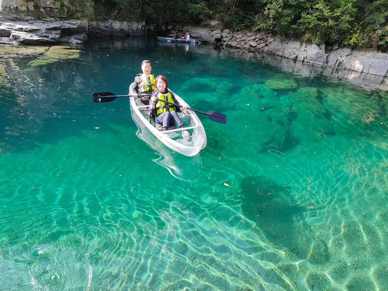じゃらんのお得な10日間】「クリスタルカヤック」全部付き定番プラン