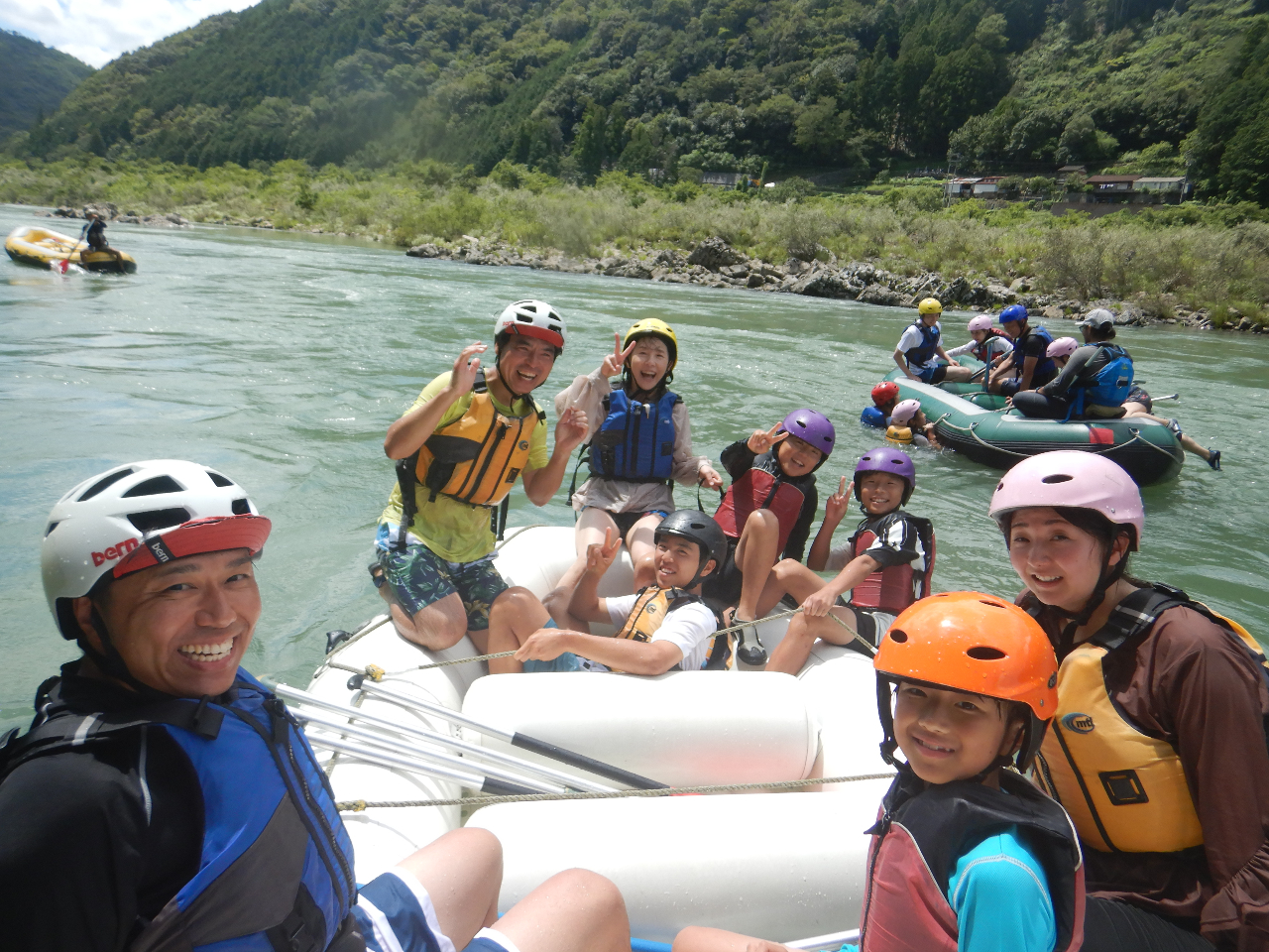 家族みんなが同じ目線で楽しめる。キラキラした笑顔が眩しいね