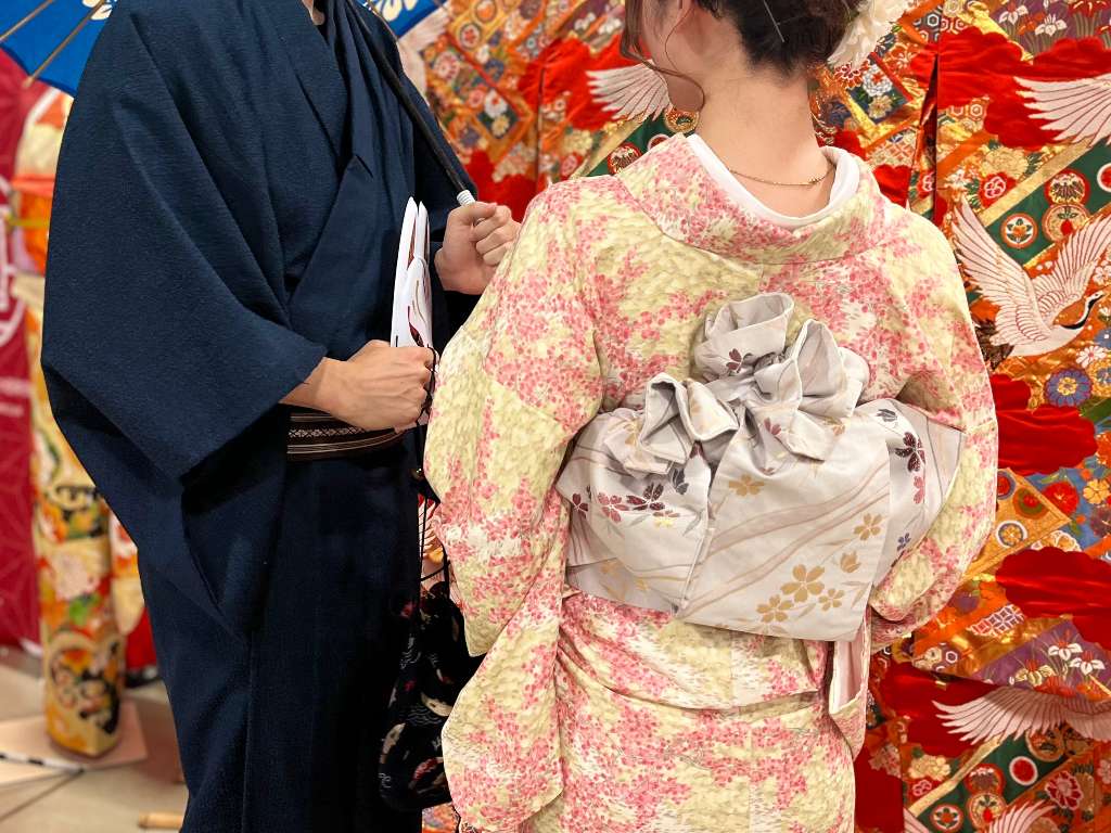 帯結びのアレンジも無限大にございます