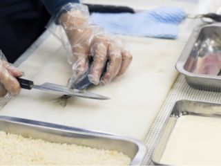 アジの捌き方チャレンジ