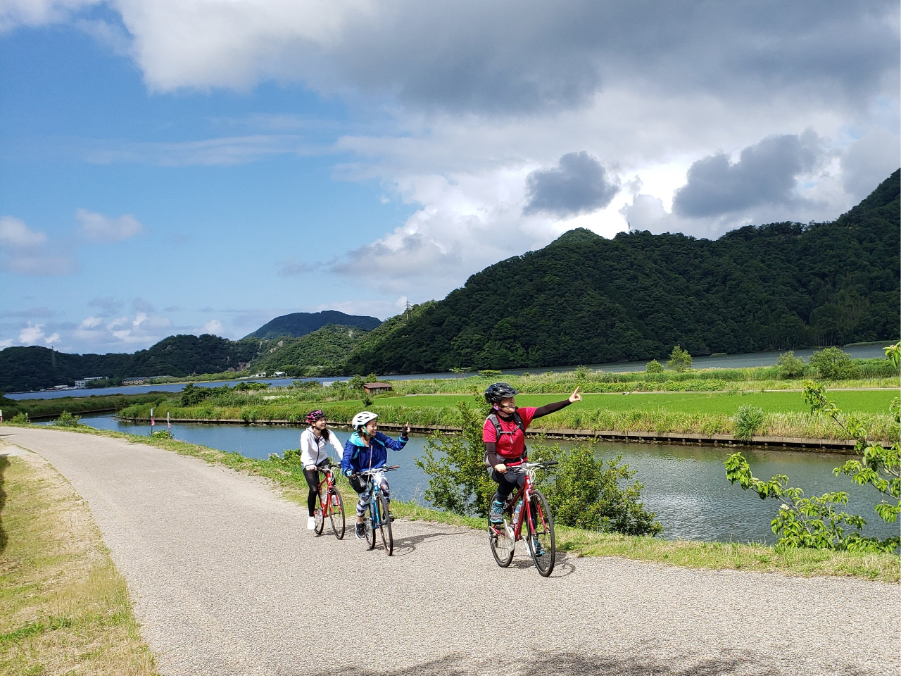 大自然と出会える城崎の裏側を爽快サイクリング!