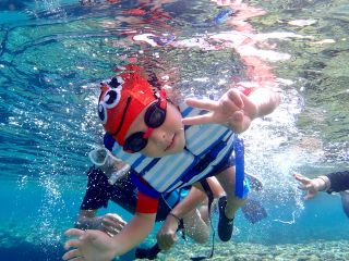 小さなお子様連れでも、貸切りだから出来る手厚いサポートがあるからこの通り♪