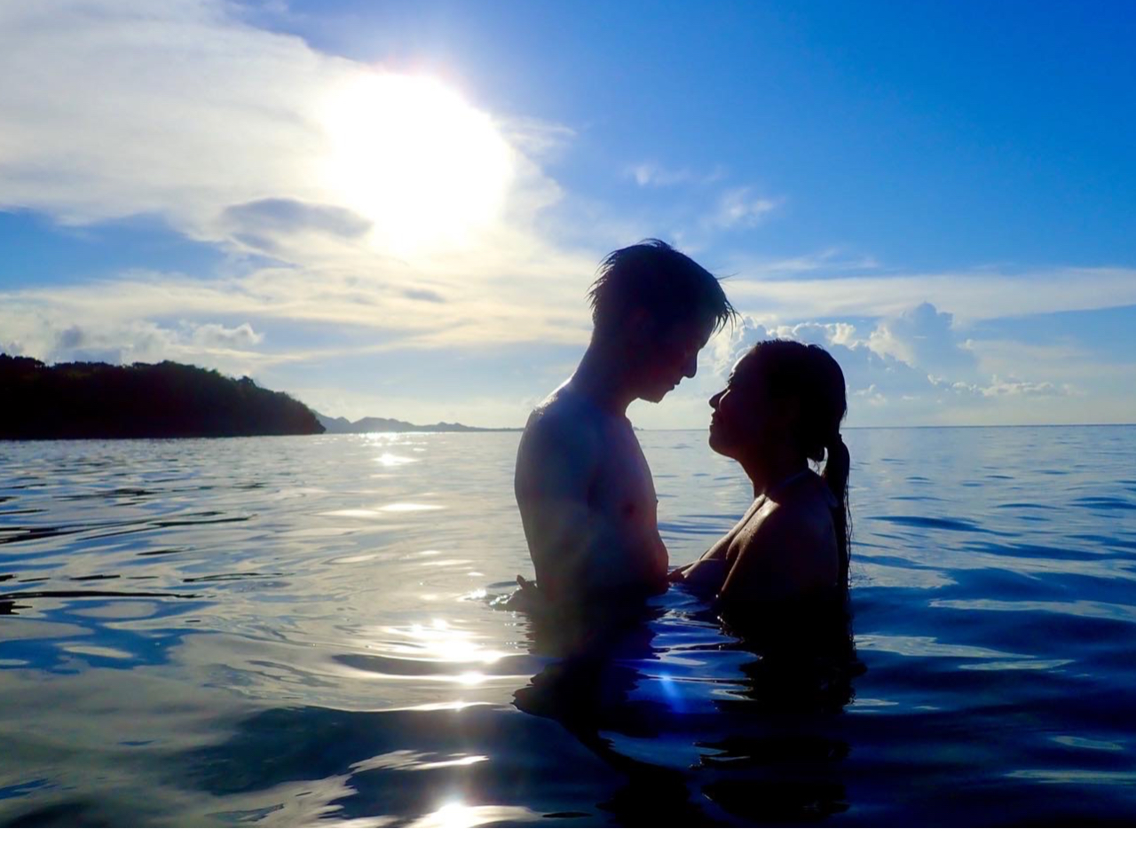 サンセットだから撮影可能な極上シルエット写真なんかいかがですか♪