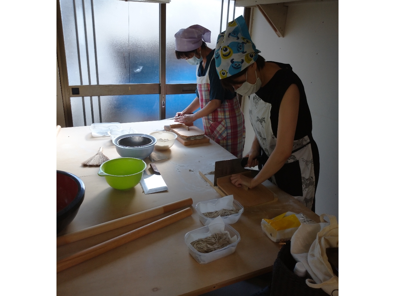 初めての方も楽しめます(体験の様子です♪)