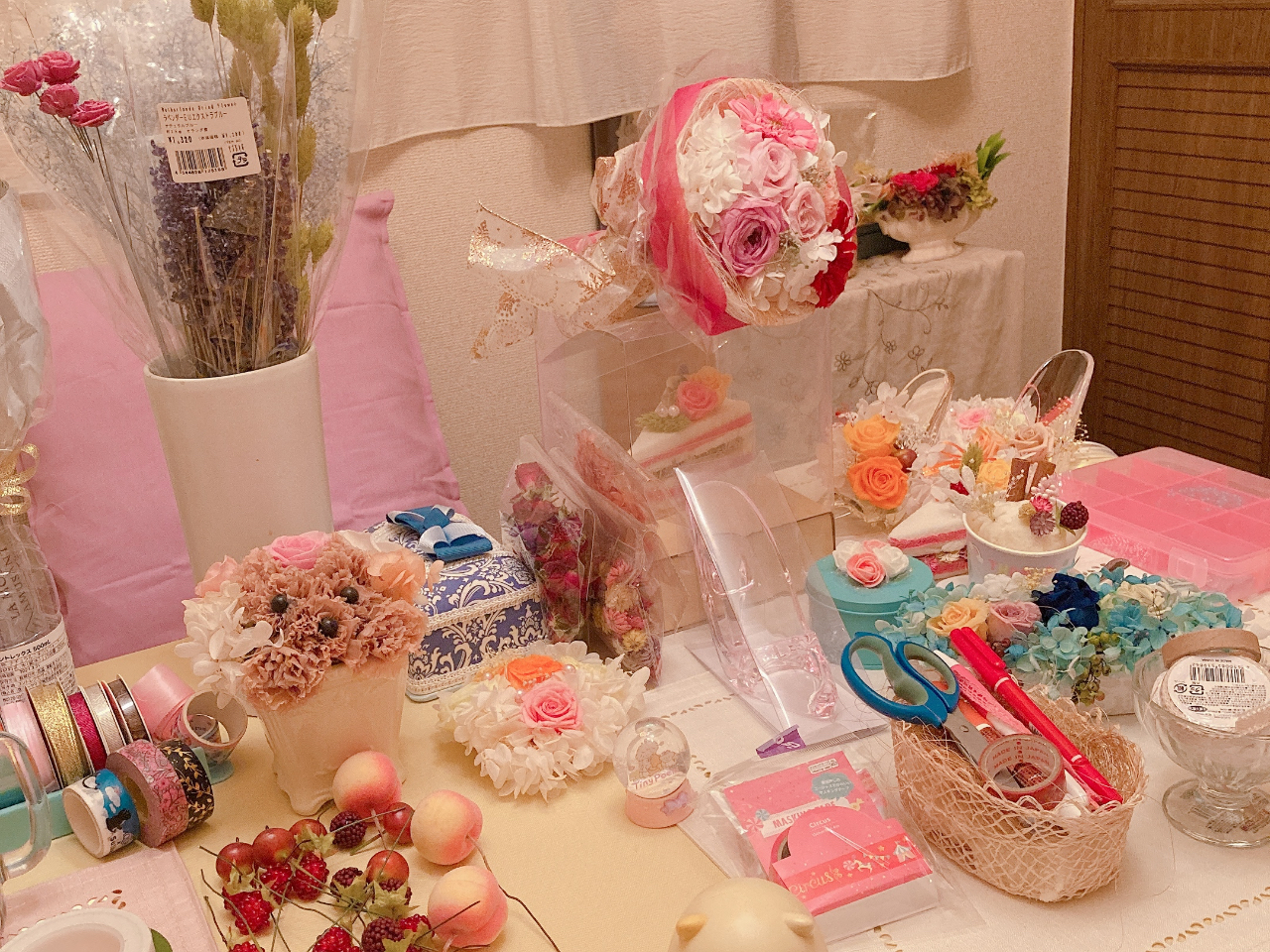 新横浜】自分だけの花束ウサギ作り◇プリザーブドフラワー◇ファミリー