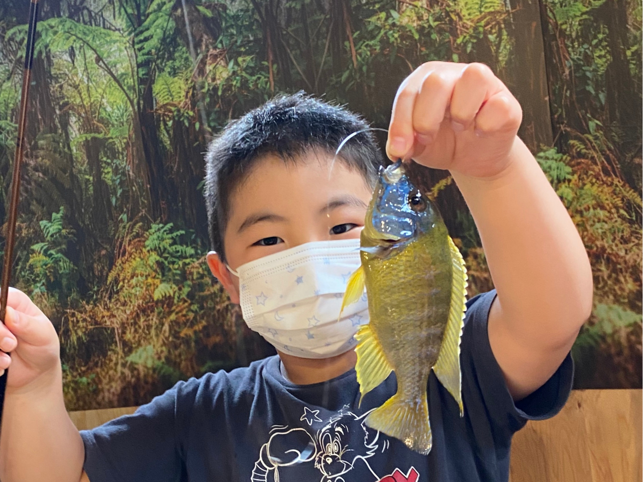 キラキラの熱帯魚が釣れる!