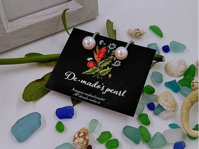 イヤリングやピアスにも代えて作ることができます。