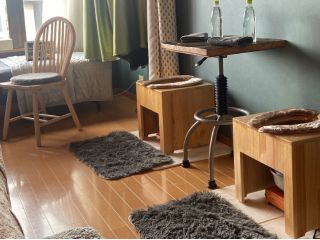 ご夫妻でも、カップルでも♪お一人はよもぎ蒸し★もうお一人はマッサージ★こんな感じで準備万端です♪