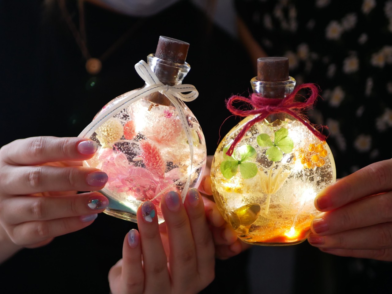 \J Roseジェルフラワーライト作り/こんなの欲しい!が作れる♪親子にオススメ...