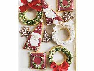 先生のアイシングクッキーの作品になります。