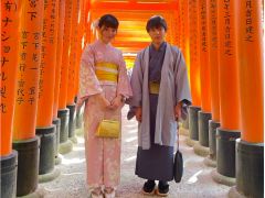 鳥居の迫力に圧倒☆朱色の世界です♪