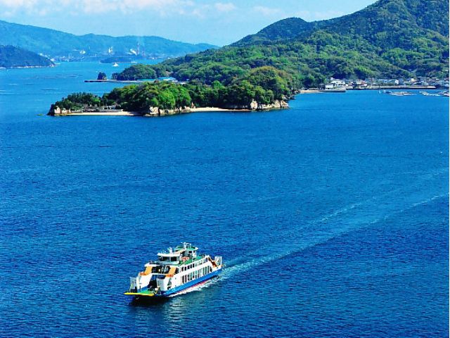 最高の景色でのクルージングです!