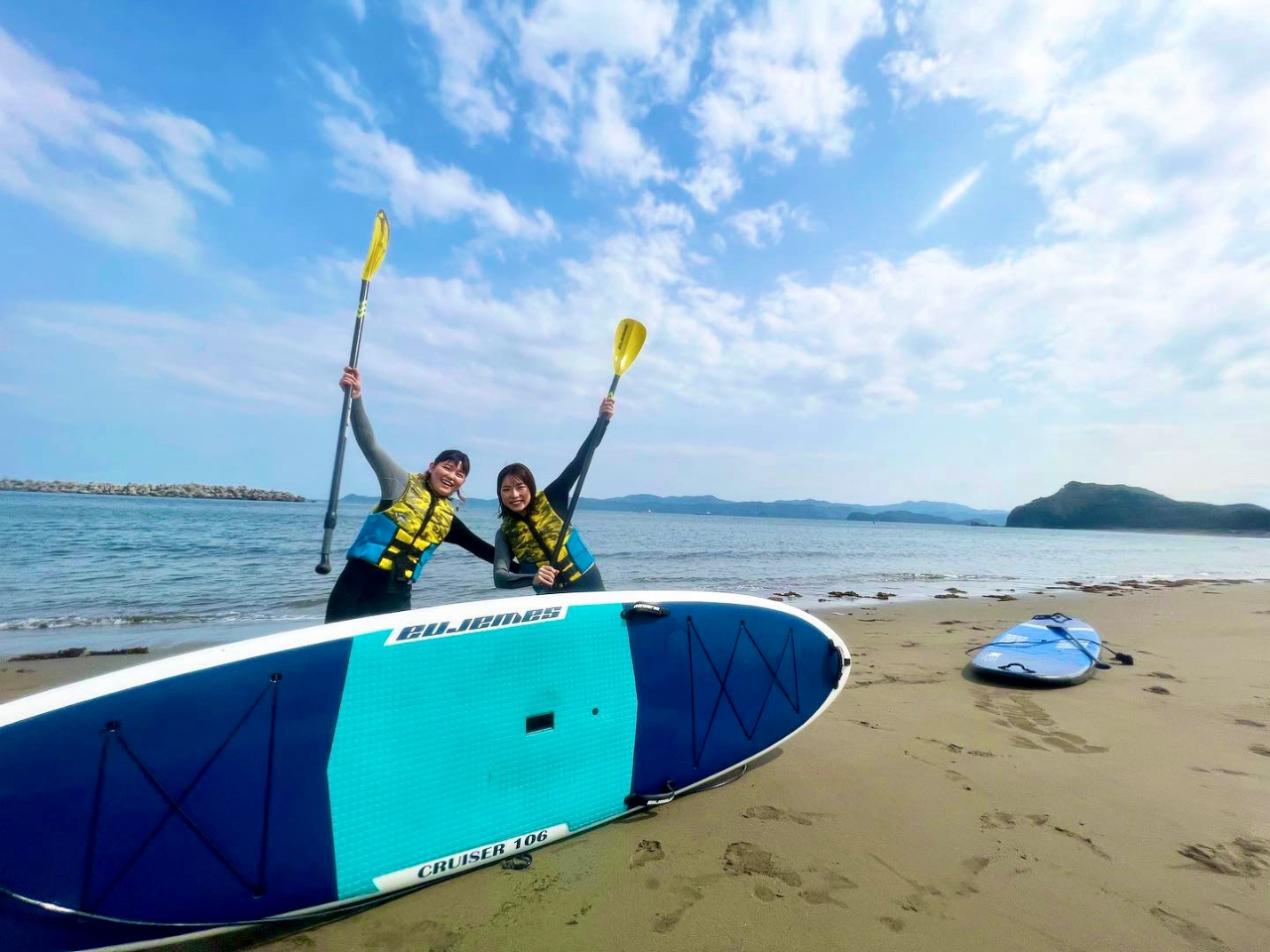 ♪SUP体験コース♪ 徳島県・阿南市☆青い海で自然を感じてみませんか?~ファミリ...