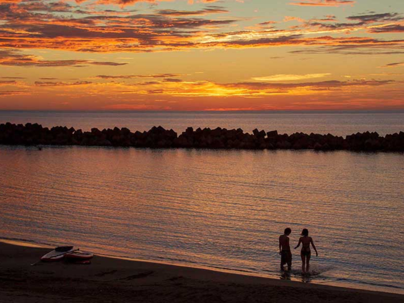 二人だけの最高の時間...