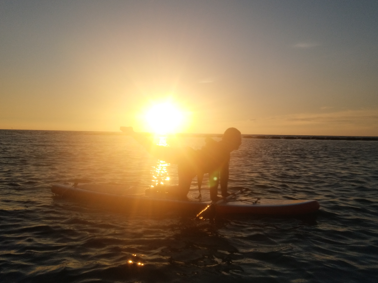 ヨガサップをする方も