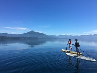 福島 猪苗代湖でsup体験 レンタル ガイド付き 自然に囲まれてリフレッシュしませんか ファミリー カップル 女性におすすめ Crib Inawashiro じゃらん遊び体験