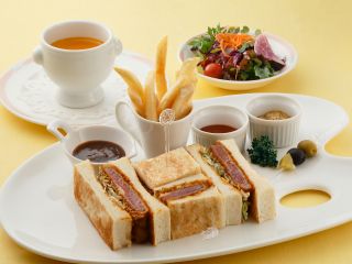 ビーフカツサンドイッチセット