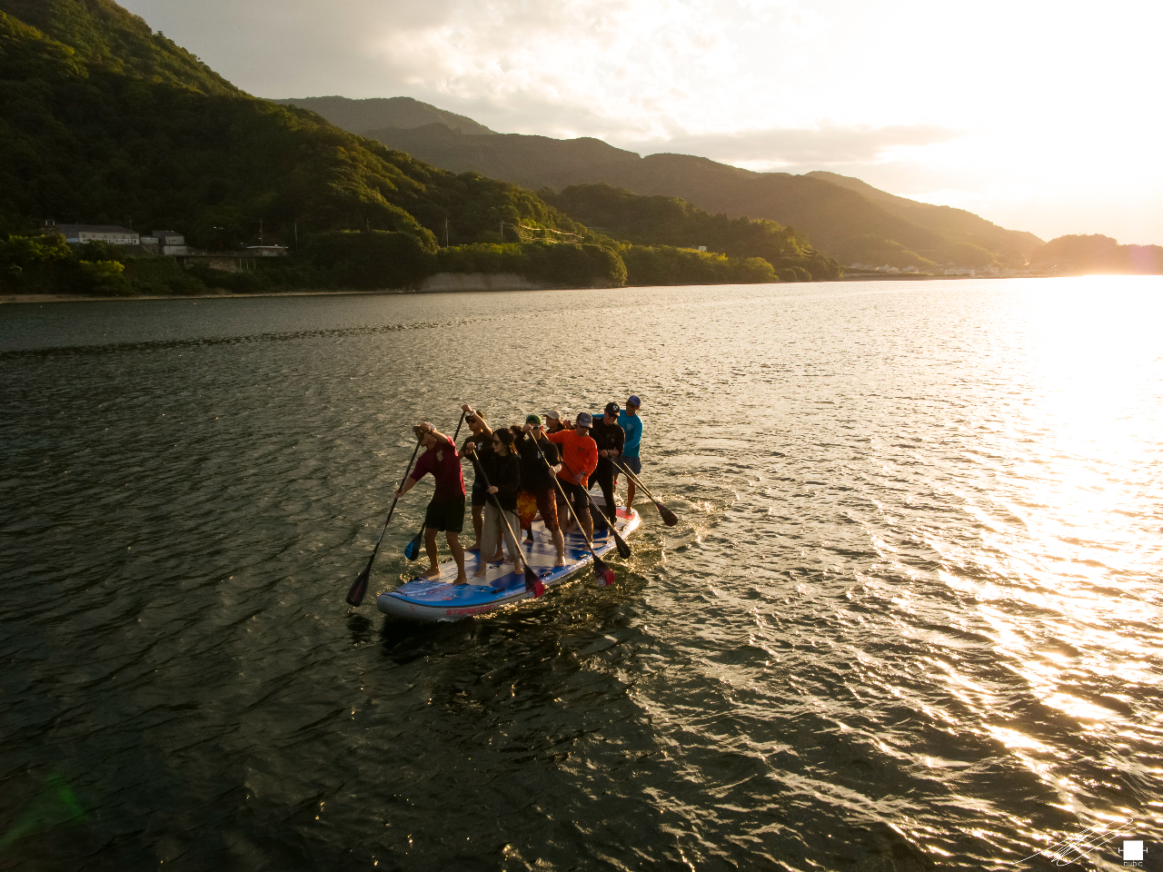 家族、仲間、チーム、みんなで楽しめる♪BIGSUP(8人乗り)体験ツアー