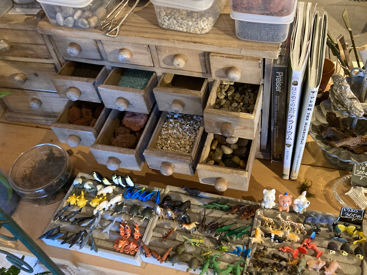 道具や小物も充実!