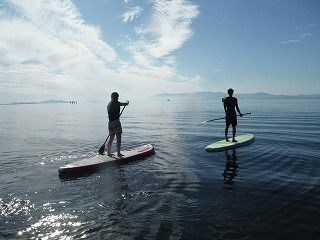 琵琶湖をSUPで優雅にお楽しみいただけます!