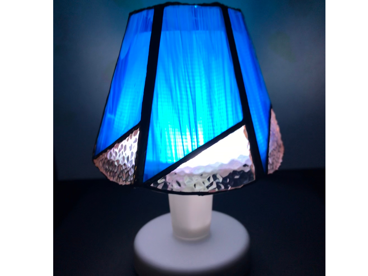 月とうさぎ#可愛いステンドグラス #京都#宇治/ギャラリーエンジェル