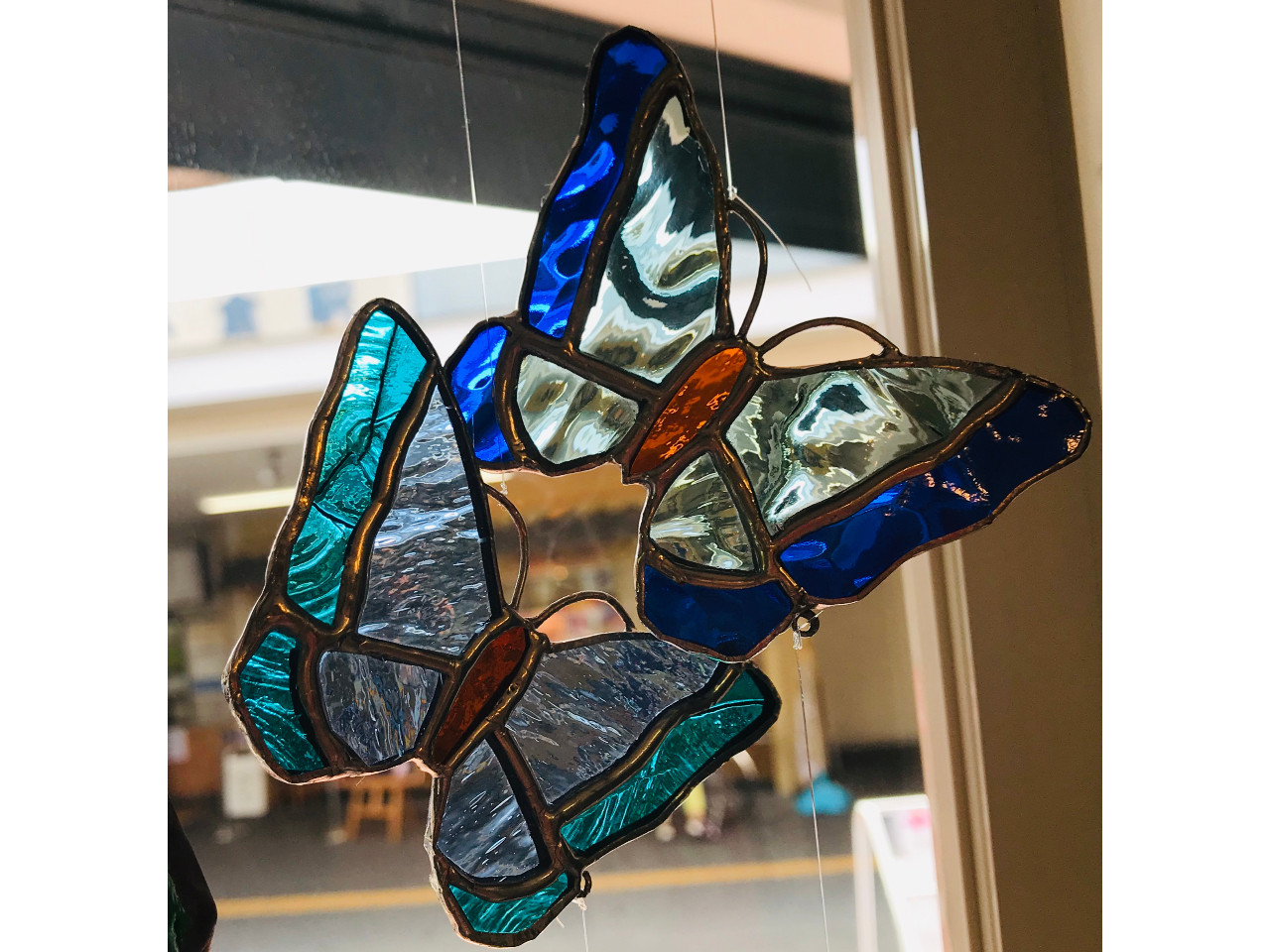 #ちょうちょう#可愛いステンドグラス #京都#宇治