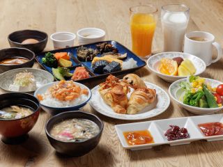 ■朝食バイキング■ 芦別名物ガタタン、黄金たまご4種類の出汁巻き卵、フレンチトーストなど約50品の和洋バイキングです