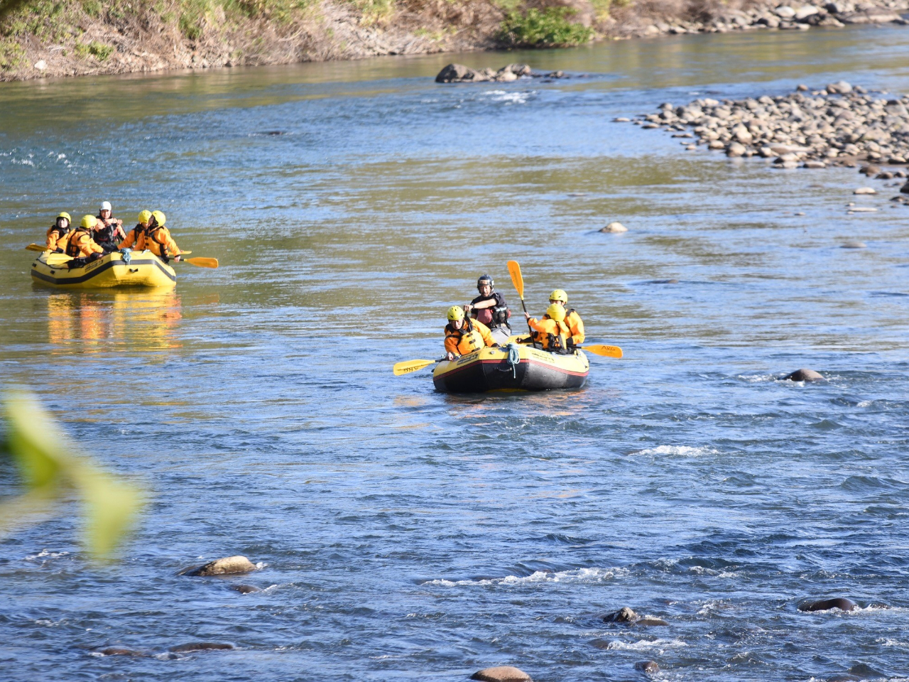 【1家族1ボートで25,000円!】ファミリーラフティング