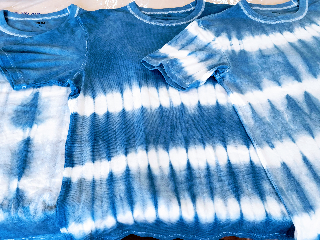 Tシャツを藍染
