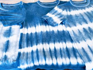 Tシャツを藍染