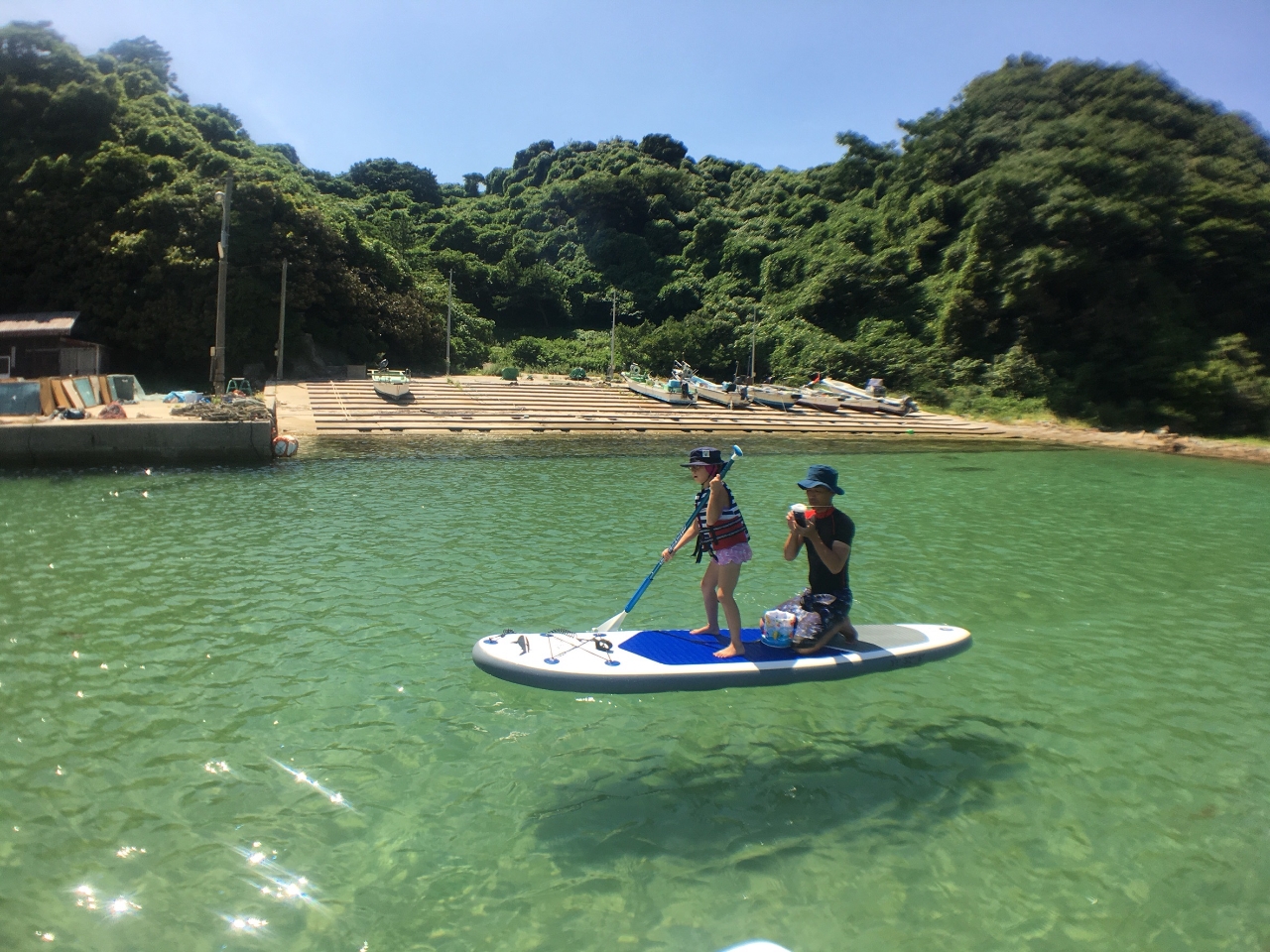 SUP体験☆2時間・岡山】水上をSUPで優雅に楽しみませんか？少人数で  