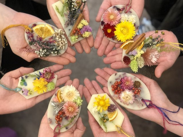 通天閣スグ】香りを楽しむアロマボタニカルサシェ作り！玄関や寝室、お