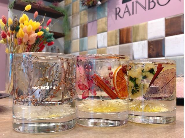 通天閣スグ 可愛いお花で彩り鮮やか ボタニカルジェルキャンドルホルダー作り コロナ対策の為人数制限中 レインボーソウル じゃらん遊び体験 通天閣スグ 可愛いお花で彩り鮮やか ボタニカルジェルキャンドルホルダー作り コロナ対策の為人数制限中 レインボーソウル じゃらん遊び体験